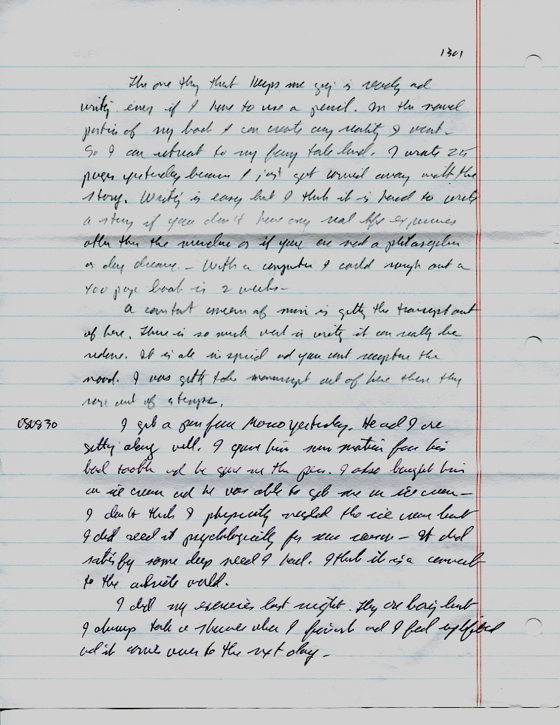 Dr John WorldPeace 2008 Prison Journal